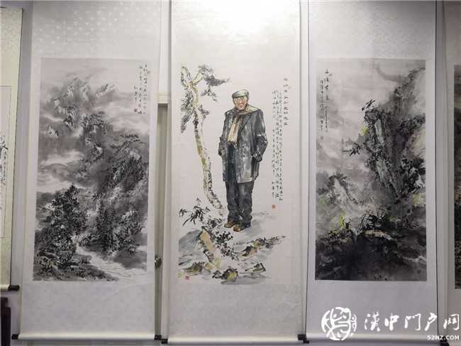 中國藝術(shù)學(xué)會畫家劉進(jìn)軍在四寶堂召開畫展