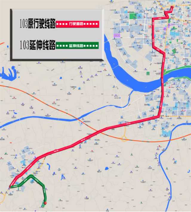 好消息‖1月1日起，103路和11路公交車線路延伸