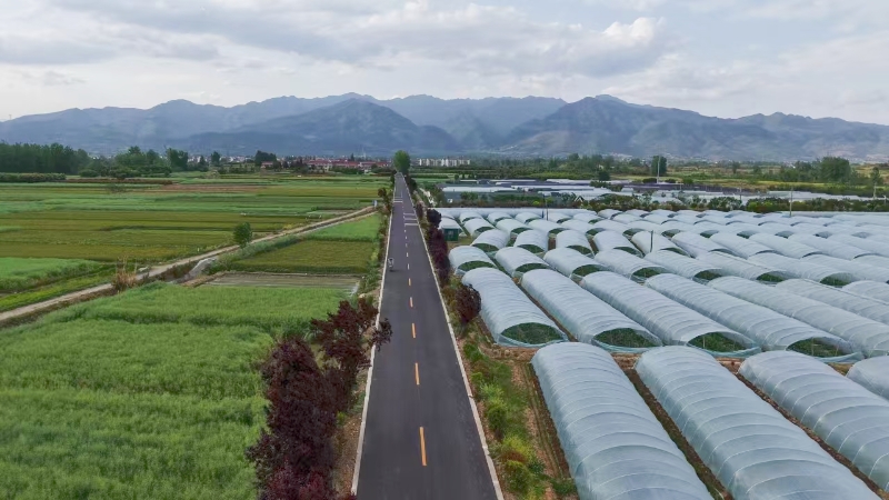 漢臺區(qū)武鄉(xiāng)至姜壩公路改建工程建成通車