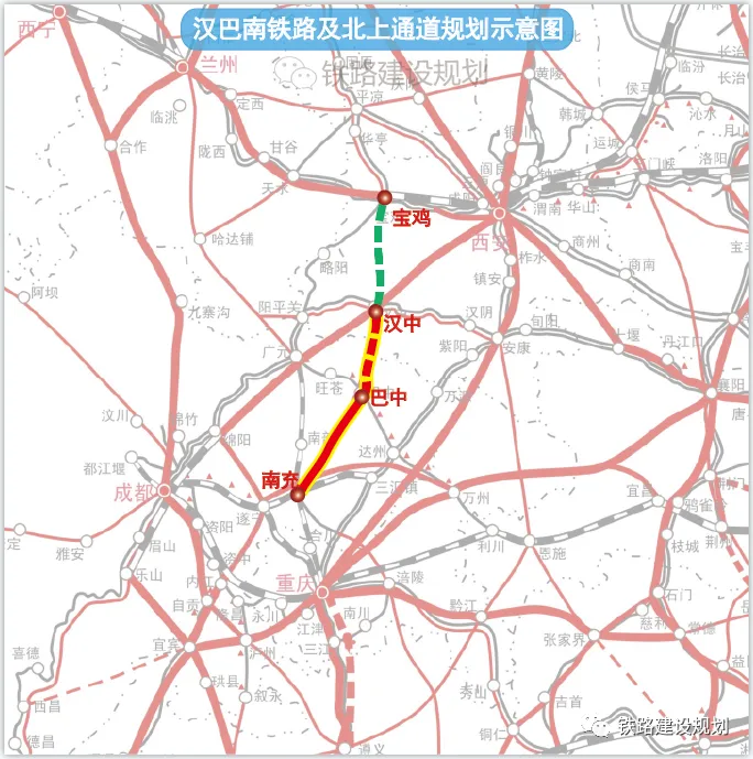 未來10年，漢中有望開建的3條鐵路項(xiàng)目！