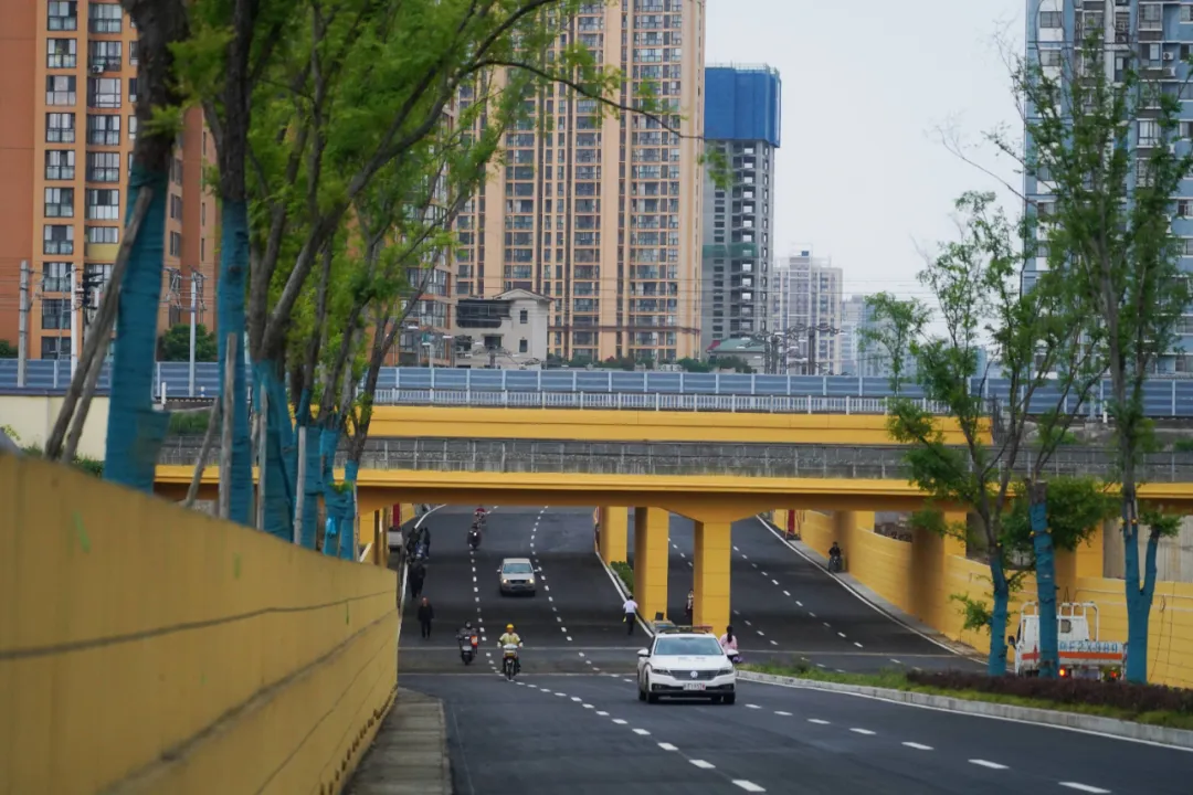 出行方便了！漢中興漢新區(qū)惠府路主車(chē)道通車(chē)！